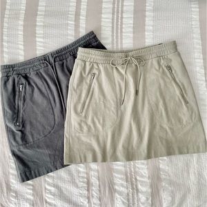 C&C Athletic Skort Bundle Green and Gray